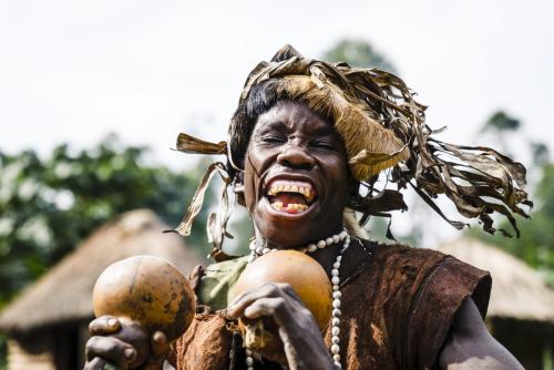Uganda, Bwindi Impenetrable Forest, Gorilla Forest Camp